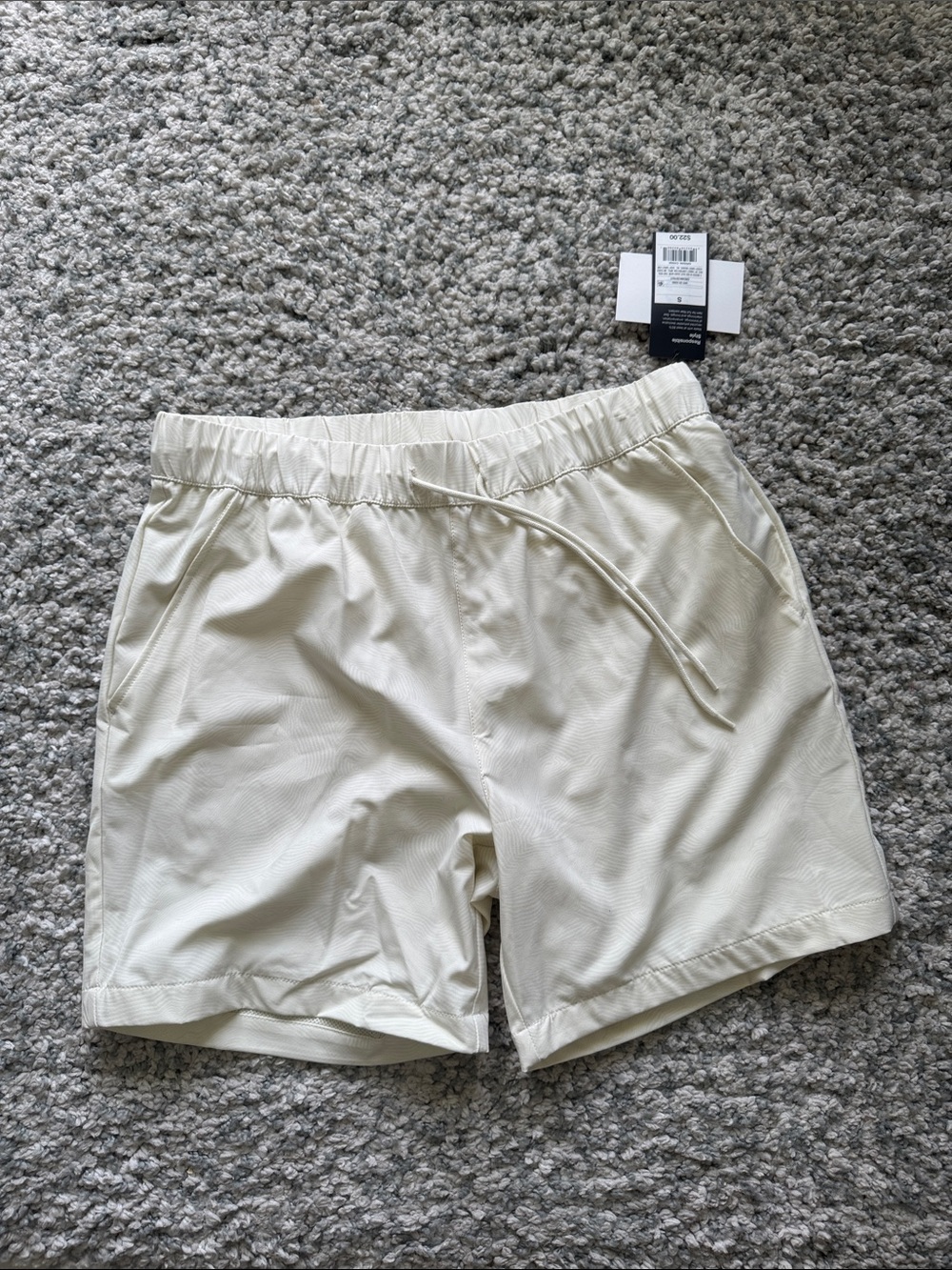 Original Use Cream Drawstring Men’s Shorts